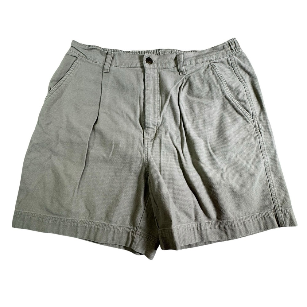 Big Dog Shorts Men's 34 Elastic‎ Waist Khaki VINTAGE Y2K